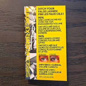 MAC Magic Extension Mascara -‎ Black - NWT